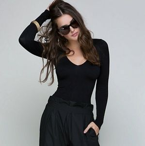 NWT Beautuful bebe Jenna Top PINK